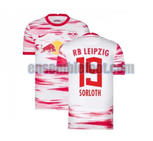 maillots red bull leipzig 2021-2022 domicile sorloth 19