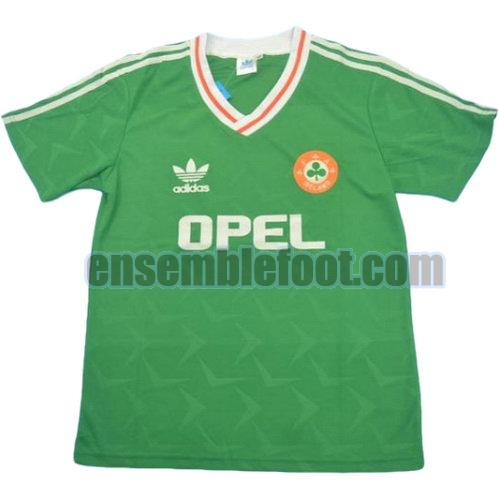 maillots république d'irlande 1990-1992 thaïlande domicile