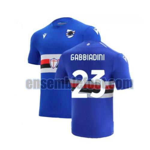 maillots sampdoria 2021-2022 domicile gabbiadini 23