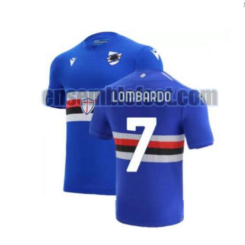 maillots sampdoria 2021-2022 domicile lombardo 7