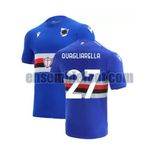 maillots sampdoria 2021-2022 domicile quagliarella 27