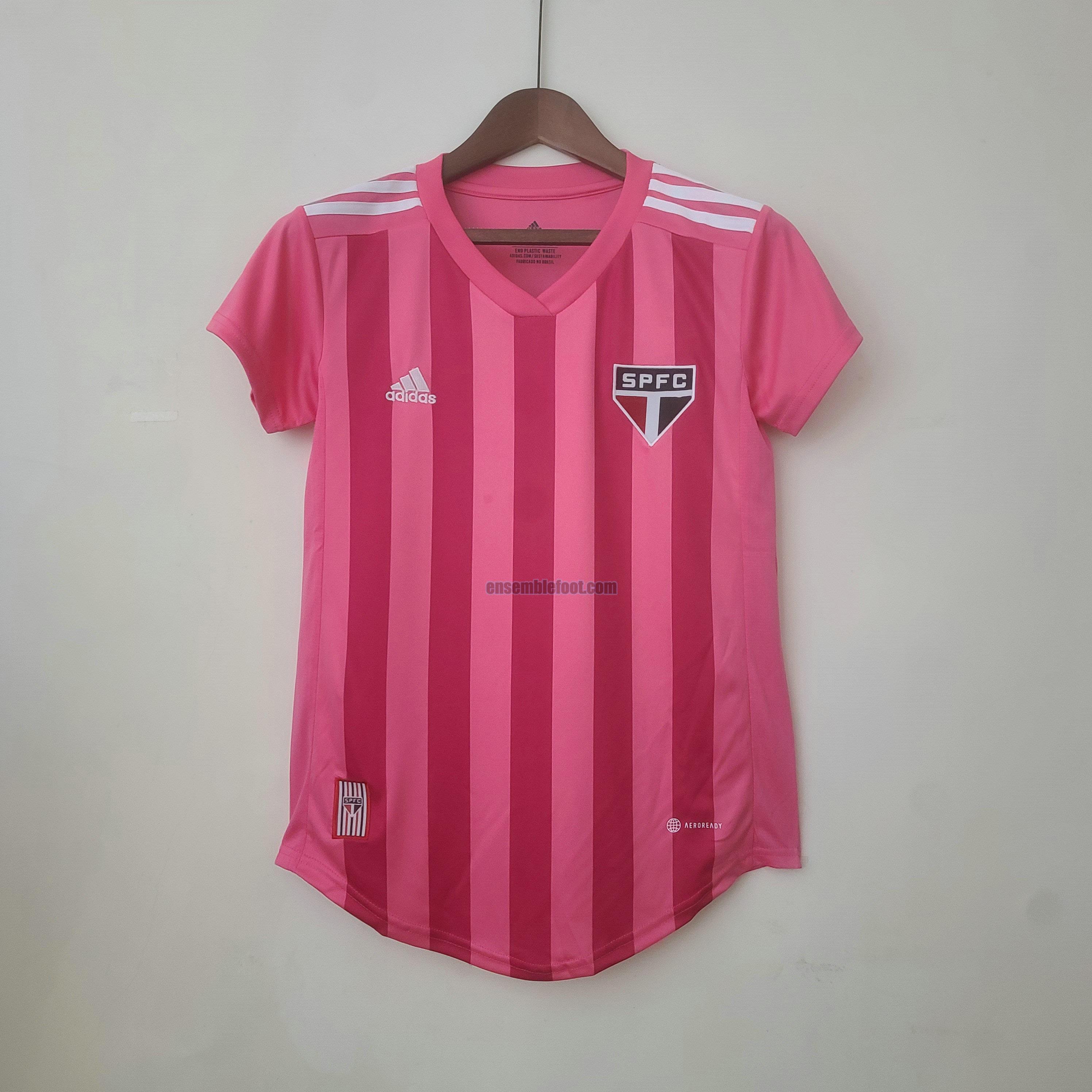 maillots san paolo 2022-2023 femme rose