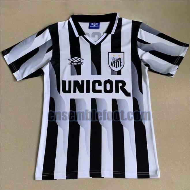 maillots santos 1998-1999 noir exterieur