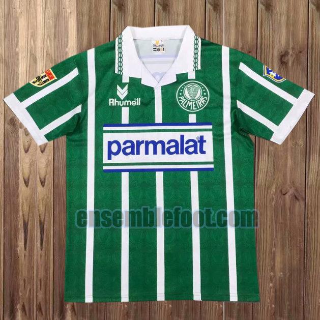 maillots se palmeiras 1993-1994 vert domicile