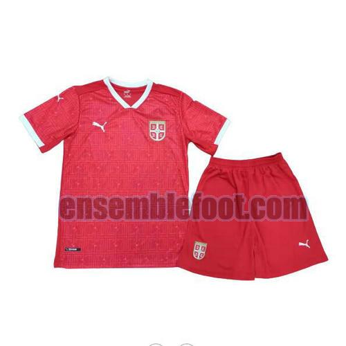 maillots serbie 2022-2023 enfant domicile