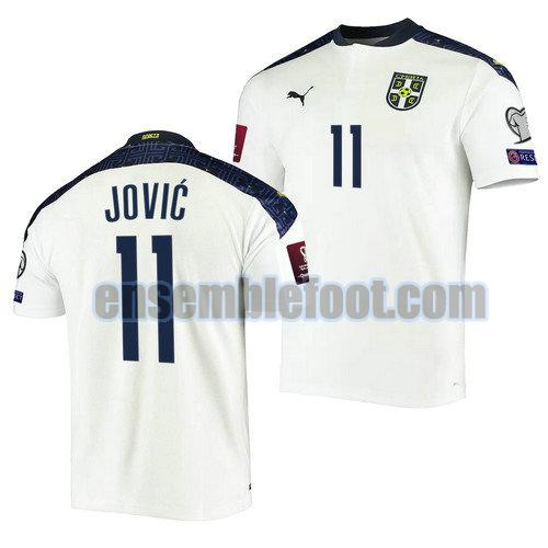 maillots serbie 2022 exterieur luka jovic 11