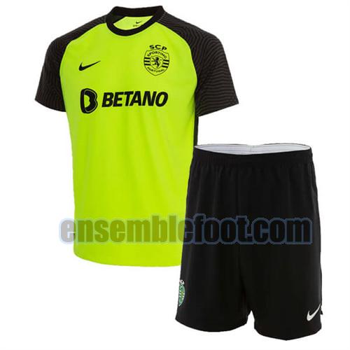 maillots sporting cp 2021-2022 enfant exterieur