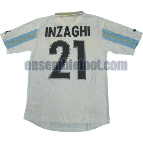 maillots ss lazio 2000-2001 thaïlande domicile inzaghi 21