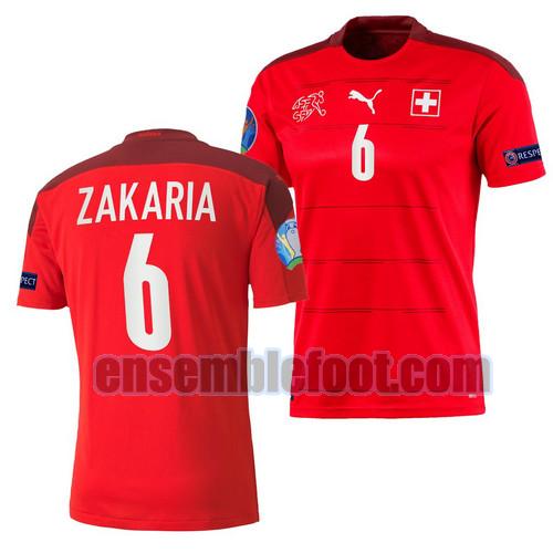 maillots suisse 2021-2022 domicile denis zakaria 6