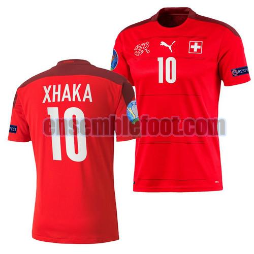 maillots suisse 2021-2022 domicile granit xhaka 10