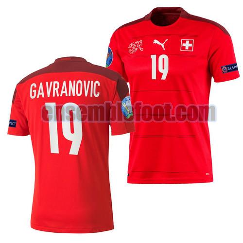 maillots suisse 2021-2022 domicile mario gavranovic 19