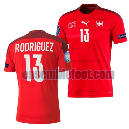 maillots suisse 2021-2022 domicile ricardo rodriguez 13