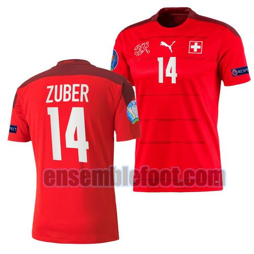 maillots suisse 2021-2022 domicile steven zuber 14