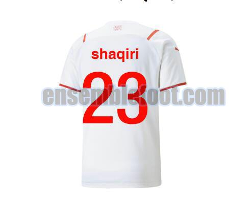 maillots suisse 2021-2022 exterieur shaqiri 23