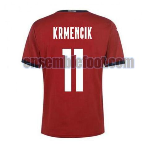 maillots tchèque 2020-2021 domicile krmencik 11