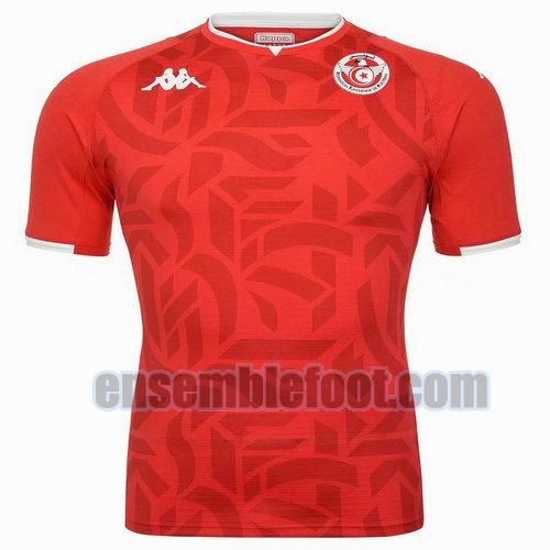 maillots tunisie 2021-2022 thailande domicile