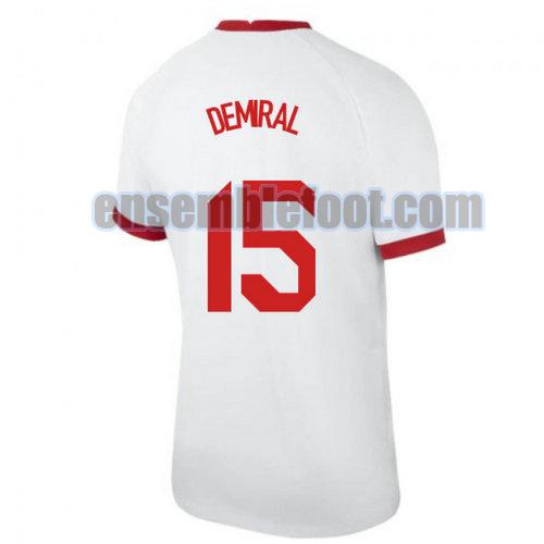 maillots turquie 2020-2021 domicile demiral 15