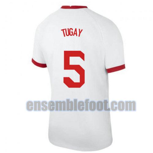 maillots turquie 2020-2021 domicile tugay 5