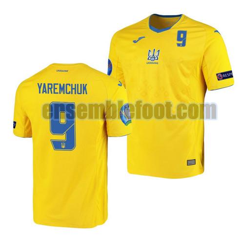 maillots ukraine 2021 domicile roman yaremchuk 9
