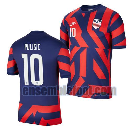maillots usa 2021-2022 exterieur christian pulisic 10