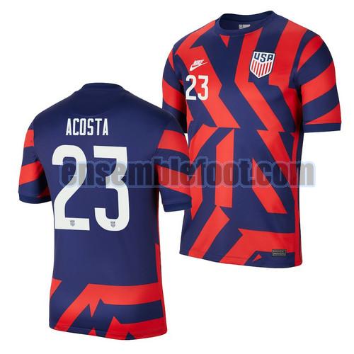 maillots usa 2021-2022 exterieur kellyn acosta 23