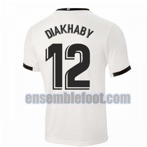 maillots valencia cf 2020-2021 domicile diakhaby 12