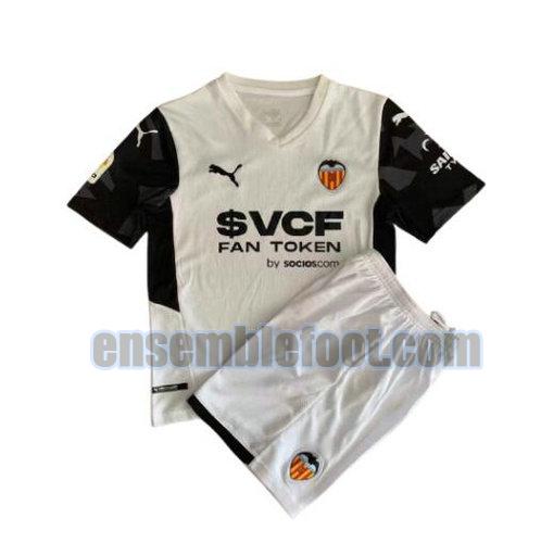 maillots valencia cf 2021-2022 enfant domicile