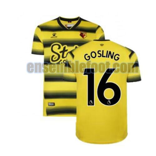 maillots watford 2021-2022 domicile gosling 16