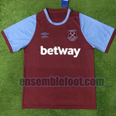 maillots west ham united 125th rouge exterieur