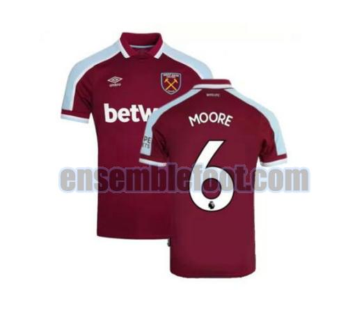maillots west ham united 2021-2022 domicile moore 6