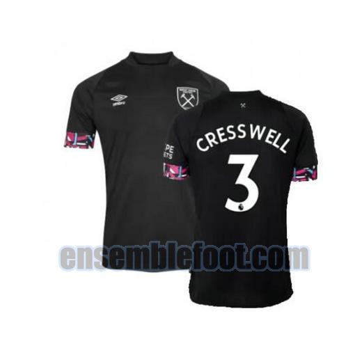 maillots west ham united 2022-2023 exterieur cresswell 3