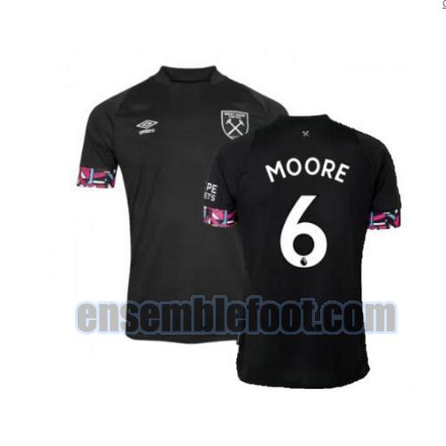 maillots west ham united 2022-2023 exterieur moore 6