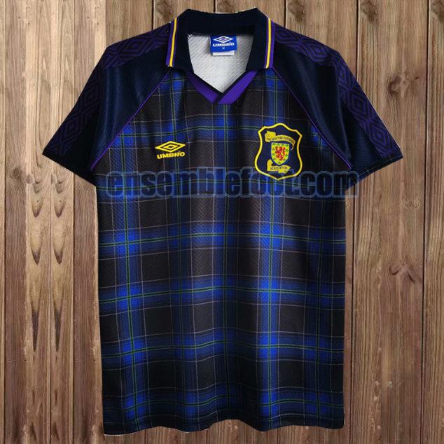 maillots Écosse 1994-1996 bleu domicile