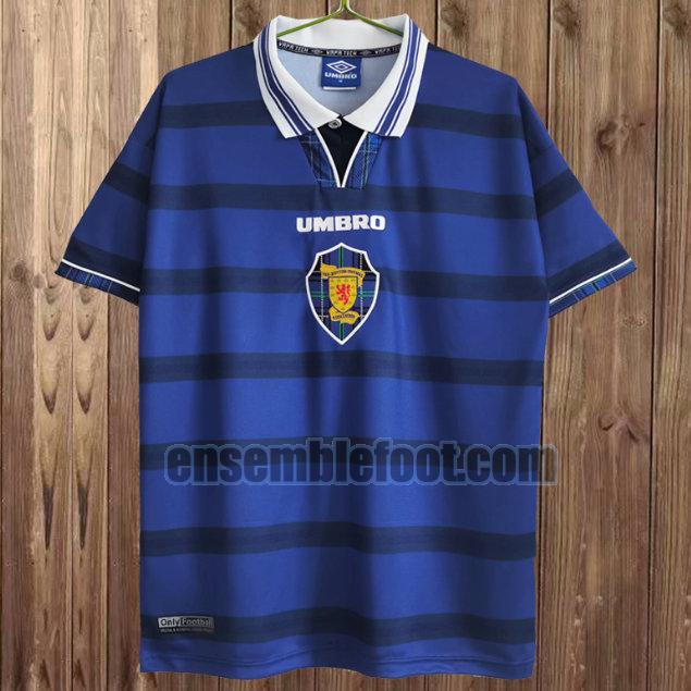 maillots Écosse 1998-2000 bleu domicile