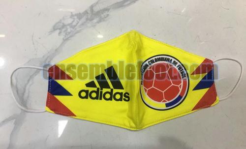 masques colombie 2020-2021 jaune