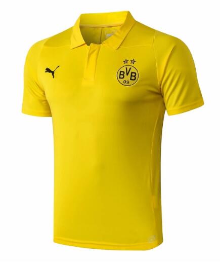t-shirt polo homme Borussia Dortmund 2020 noir