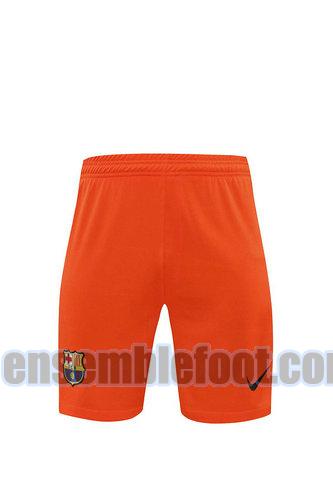 shorts barcelone 2020-2021 orange gardien
