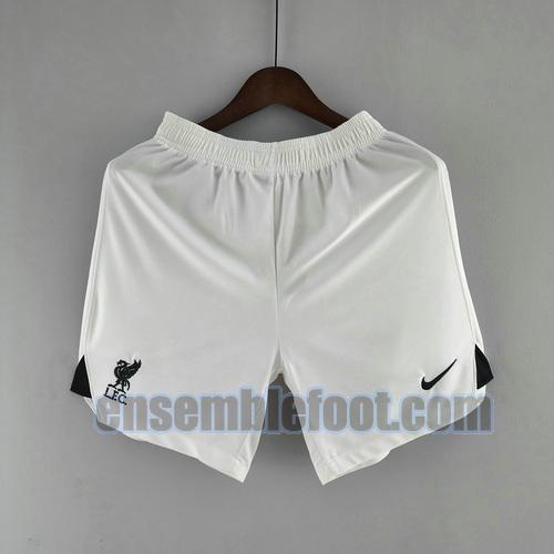shorts liverpool 2022-2023 blanc