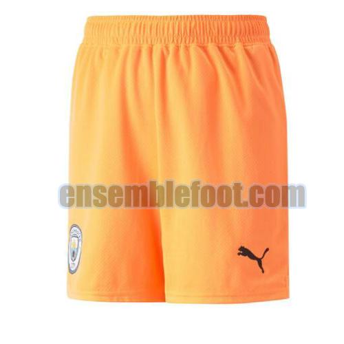 shorts manchester city 2022-2023 orange gardien
