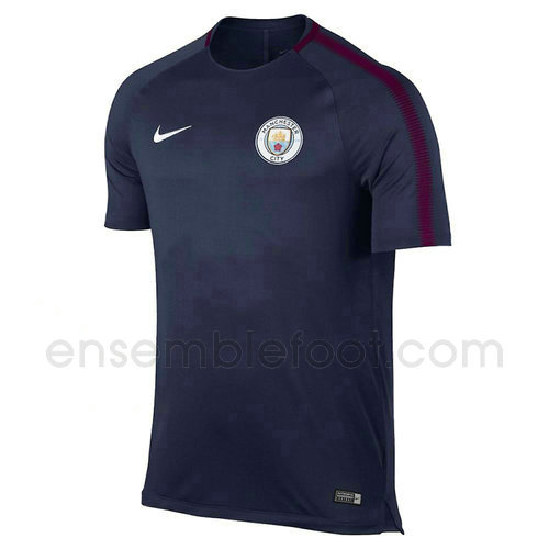 t-shirt polo homme manchester city 2017-2018 marine